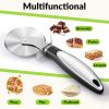 Pizza Cutter Wheel Kitchen Pizza Slicer Cutting Tool Stainless Steel Easy To Cut